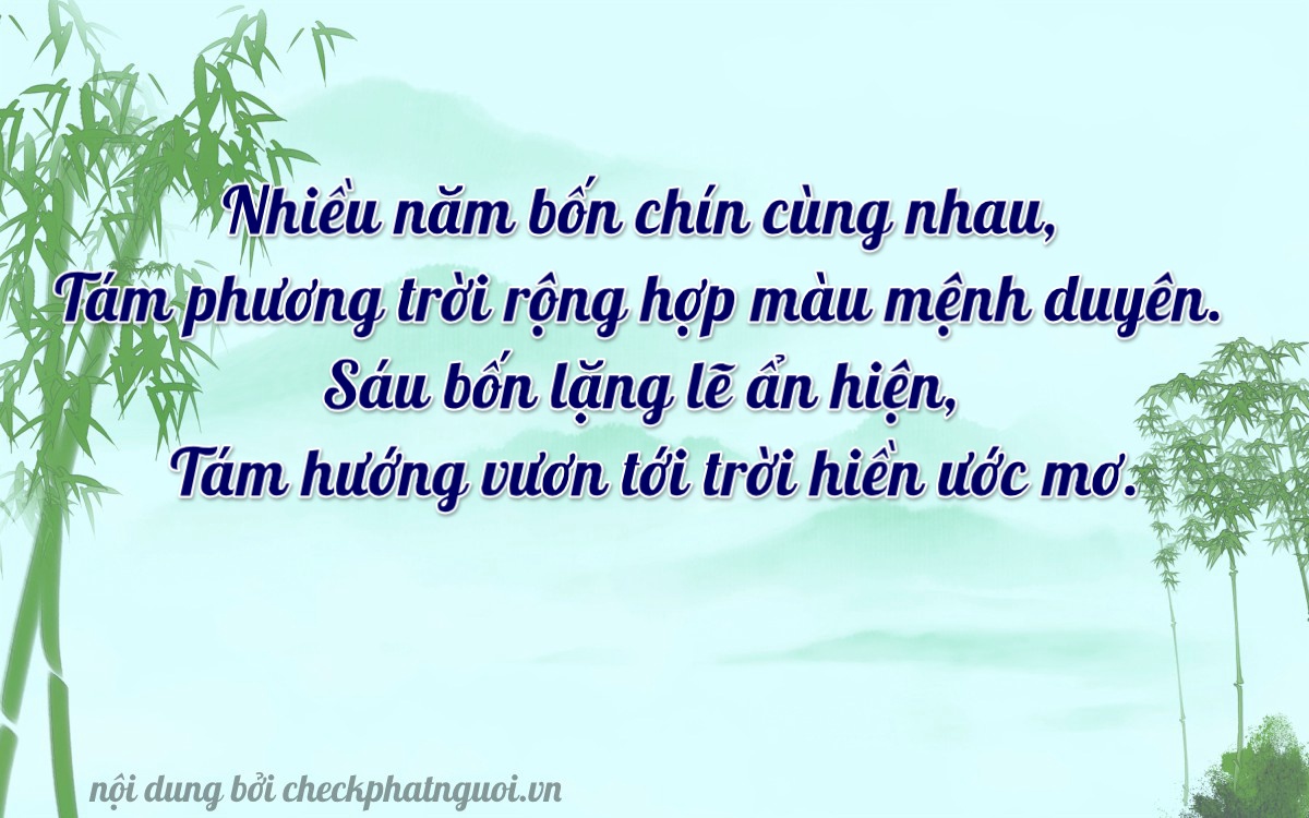 Bài thơ ý nghĩa cho <b>biển số 77C1-92468</b> tại website checkphatnguoi.vn