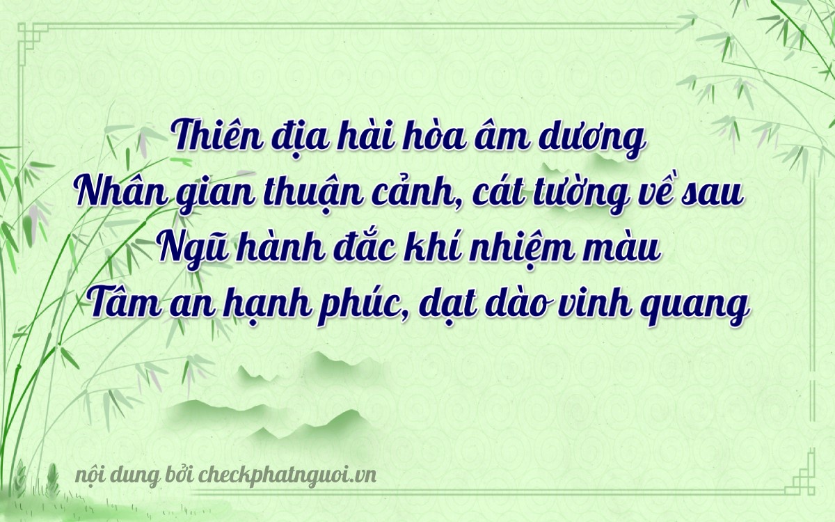 Bài thơ ý nghĩa cho <b>biển số 77C-23448</b> tại website checkphatnguoi.vn