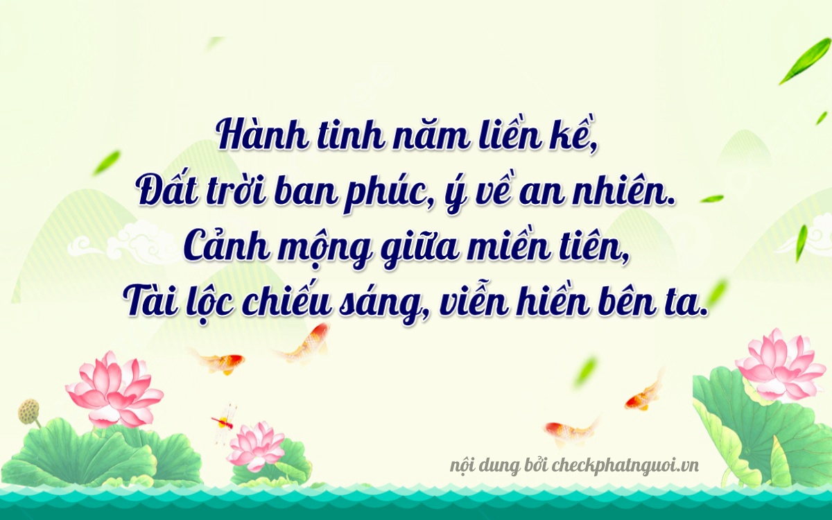 Bài thơ ý nghĩa cho <b>biển số 77E1-64115</b> tại website checkphatnguoi.vn