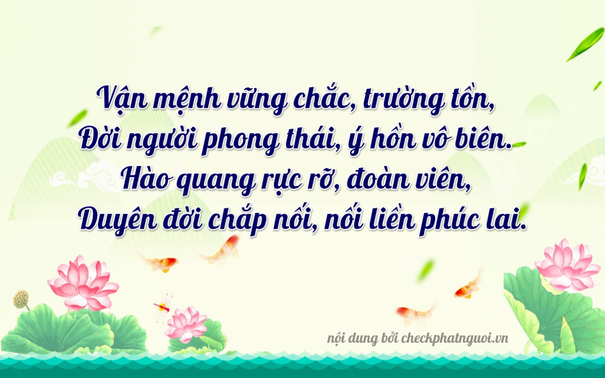 Bài thơ ý nghĩa cho <b>biển số 77E1-66659</b> tại website checkphatnguoi.vn