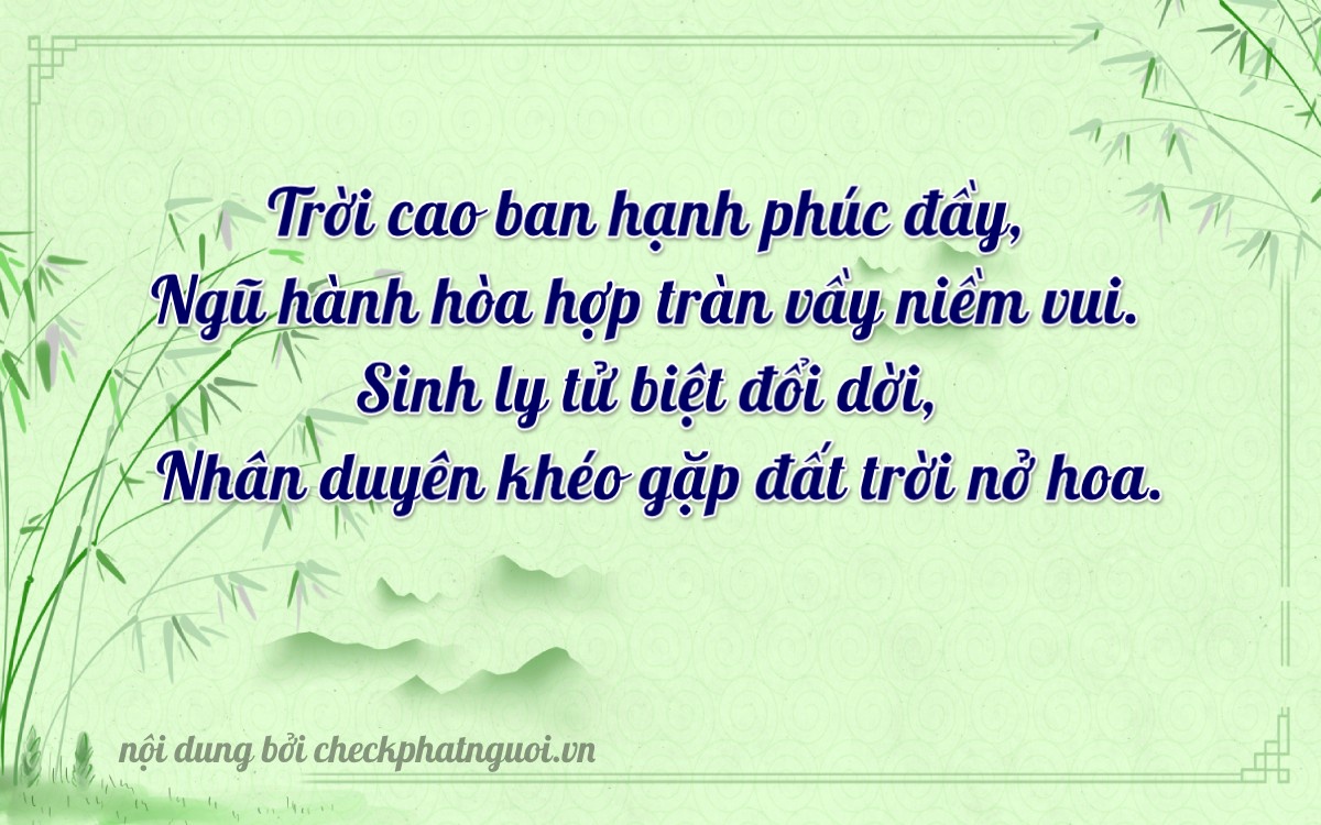 Bài thơ ý nghĩa cho <b>biển số 77F1-75551</b> tại website checkphatnguoi.vn