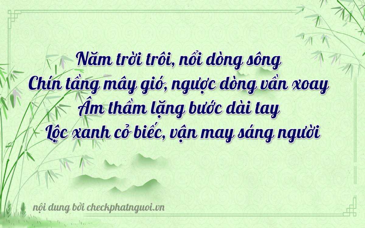 Bài thơ ý nghĩa cho <b>biển số 77H1-59369</b> tại website checkphatnguoi.vn