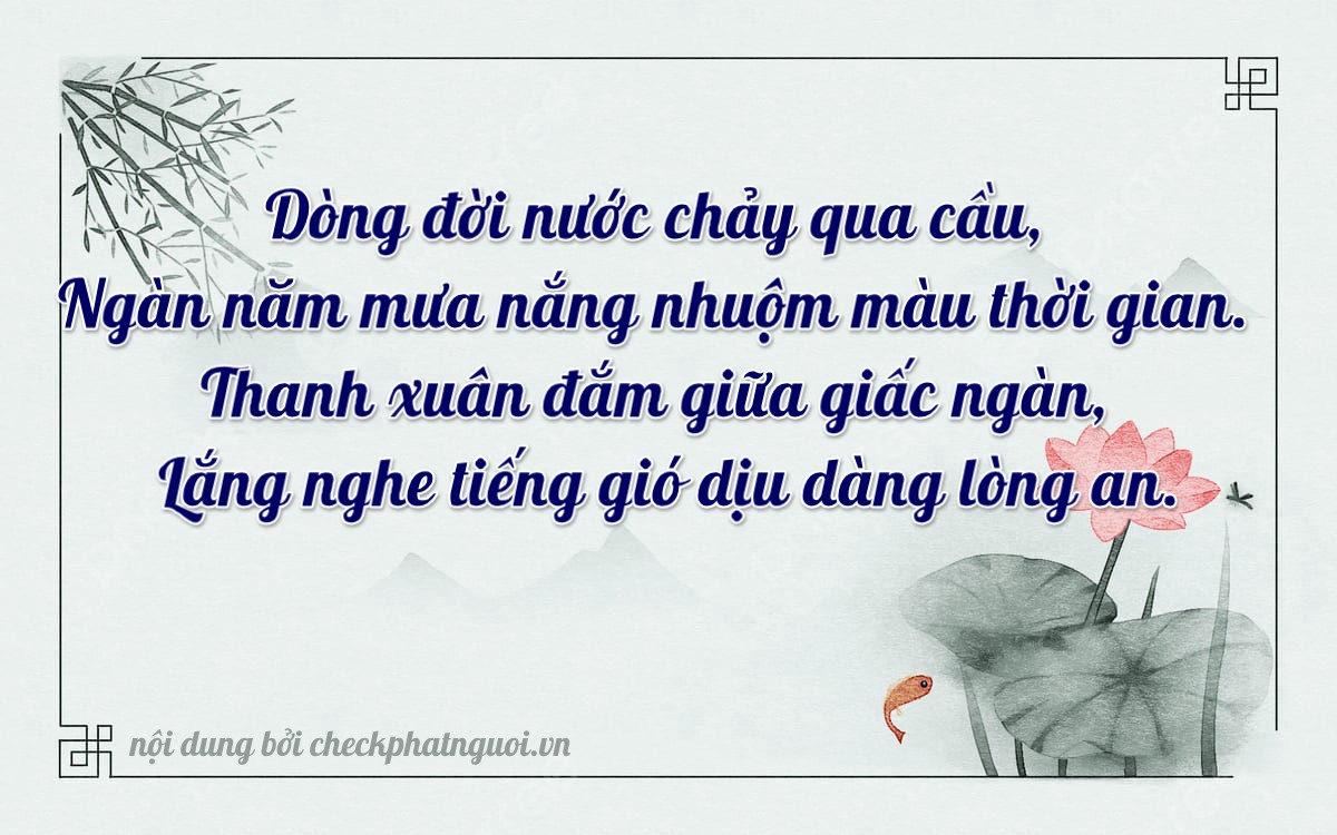 Bài thơ ý nghĩa cho <b>biển số 77H-87730</b> tại website checkphatnguoi.vn