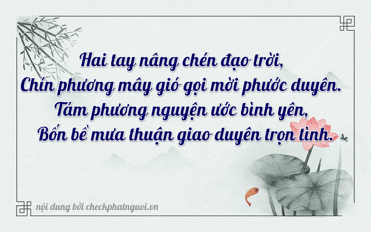 Bài thơ ý nghĩa cho <b>biển số 77K1-02948</b> tại website checkphatnguoi.vn