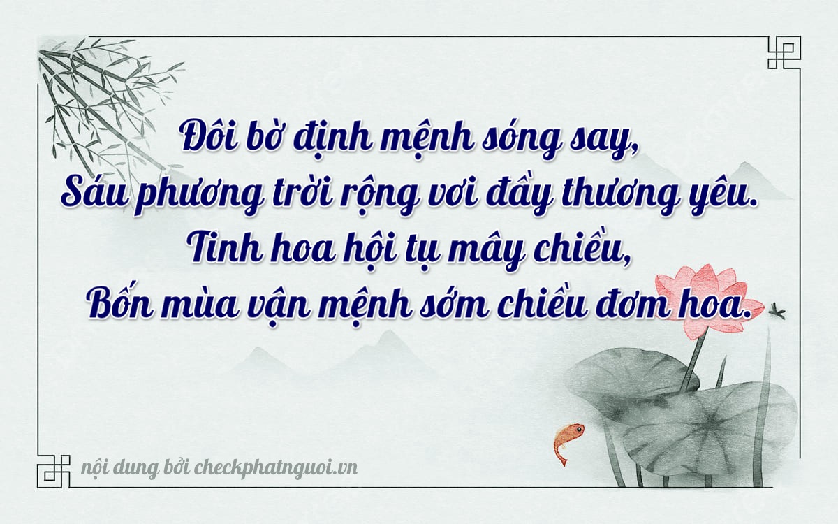 Bài thơ ý nghĩa cho <b>biển số 77K1-37667</b> tại website checkphatnguoi.vn