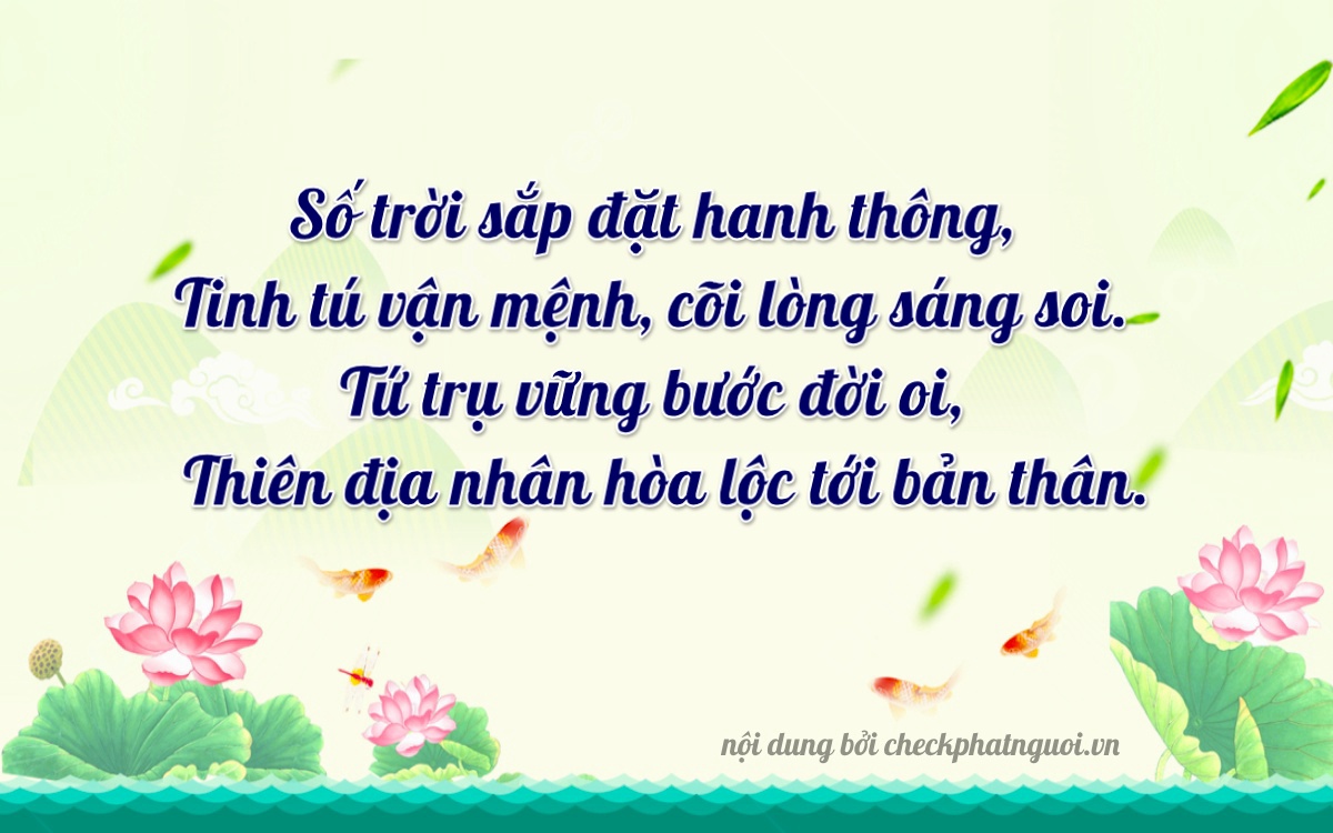 Bài thơ ý nghĩa cho <b>biển số 77L2-20202</b> tại website checkphatnguoi.vn