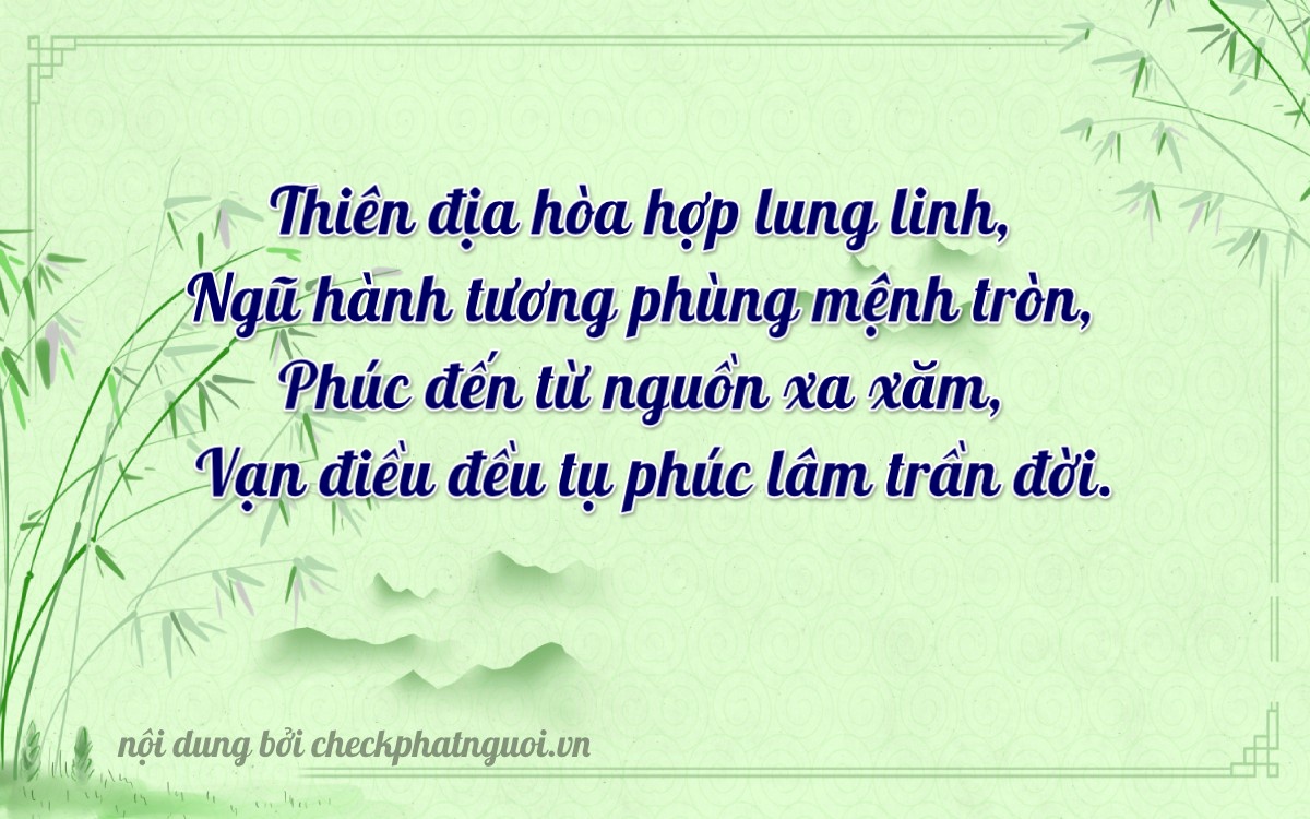 Bài thơ ý nghĩa cho <b>biển số 77N1-04555</b> tại website checkphatnguoi.vn