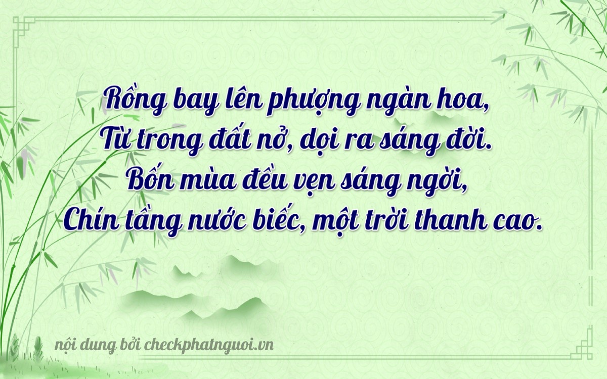 Bài thơ ý nghĩa cho <b>biển số 77X-24194</b> tại website checkphatnguoi.vn