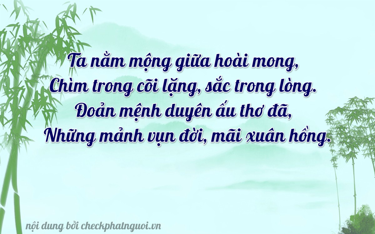 Bài thơ ý nghĩa cho <b>biển số 77Y-29590</b> tại website checkphatnguoi.vn