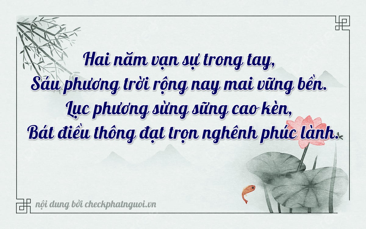 Bài thơ ý nghĩa cho <b>biển số 78G1-25628</b> tại website checkphatnguoi.vn