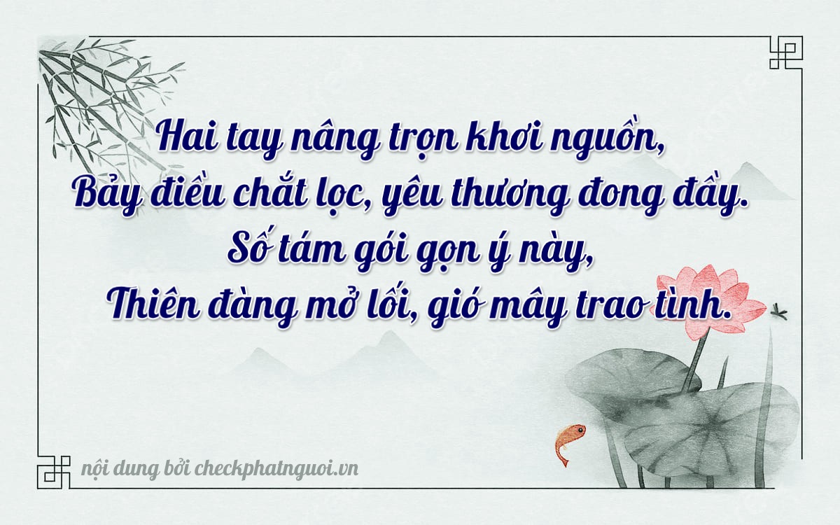 Bài thơ ý nghĩa cho <b>biển số 79A-16787</b> tại website checkphatnguoi.vn