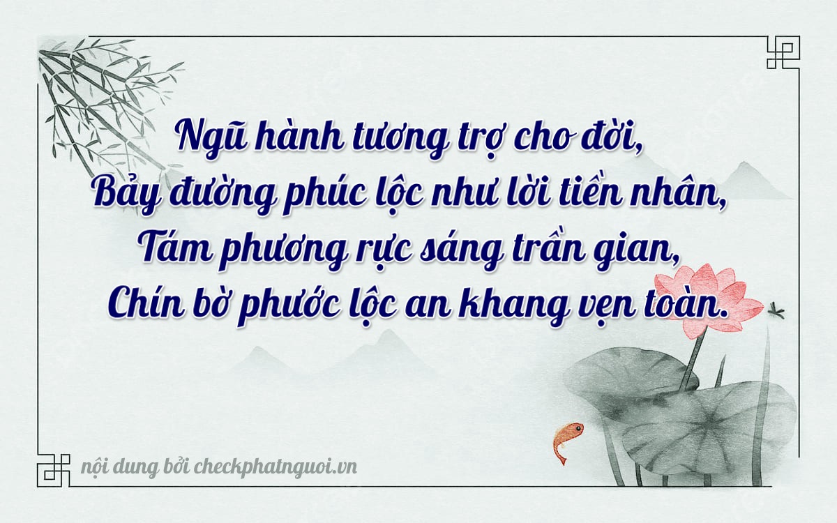 Bài thơ ý nghĩa cho <b>biển số 79A-24789</b> tại website checkphatnguoi.vn