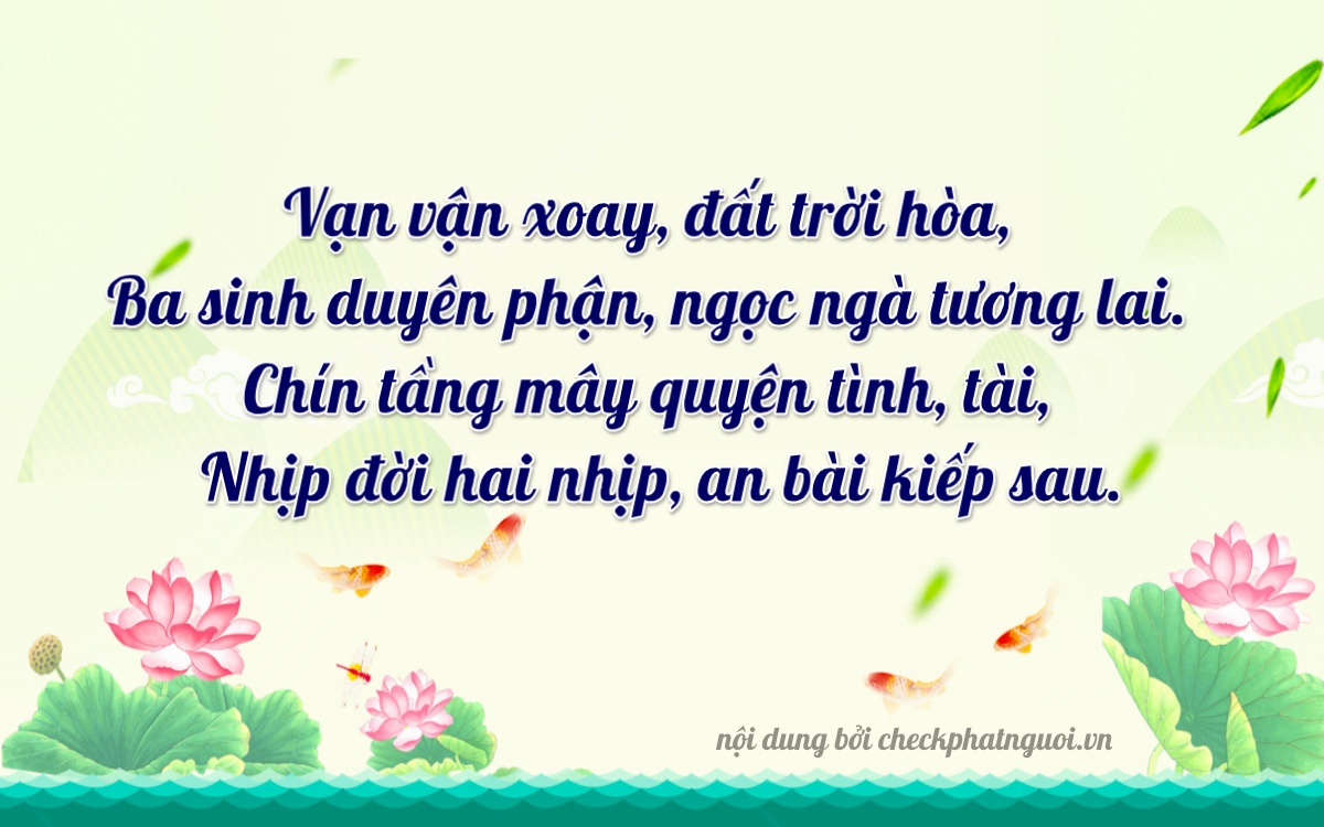 Bài thơ ý nghĩa cho <b>biển số 79A-32992</b> tại website checkphatnguoi.vn