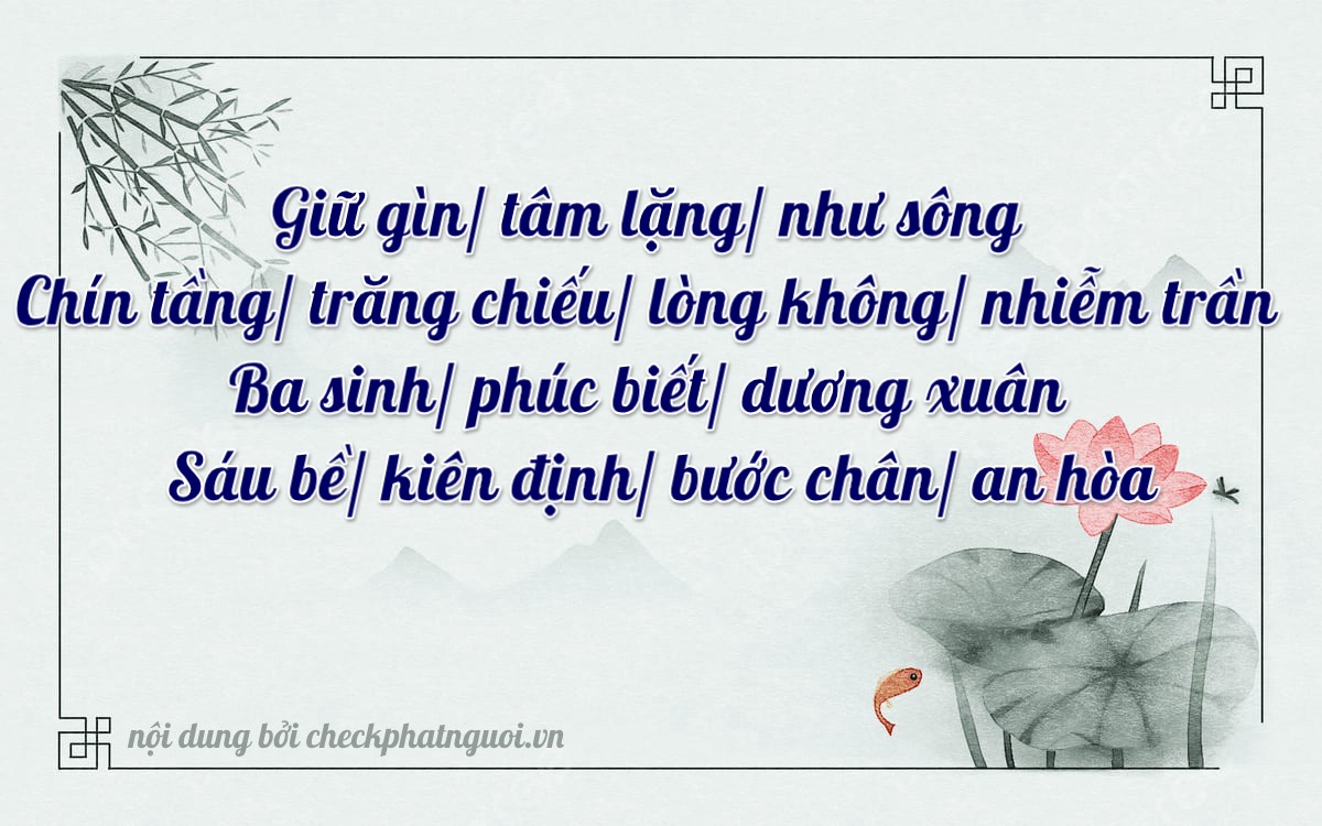 Bài thơ ý nghĩa cho <b>biển số 79A-39356</b> tại website checkphatnguoi.vn
