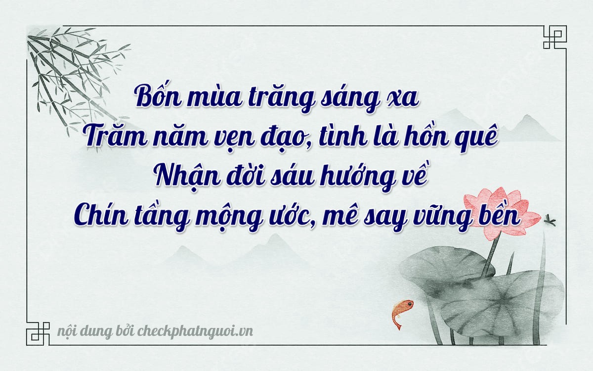 Bài thơ ý nghĩa cho <b>biển số 79A-41196</b> tại website checkphatnguoi.vn