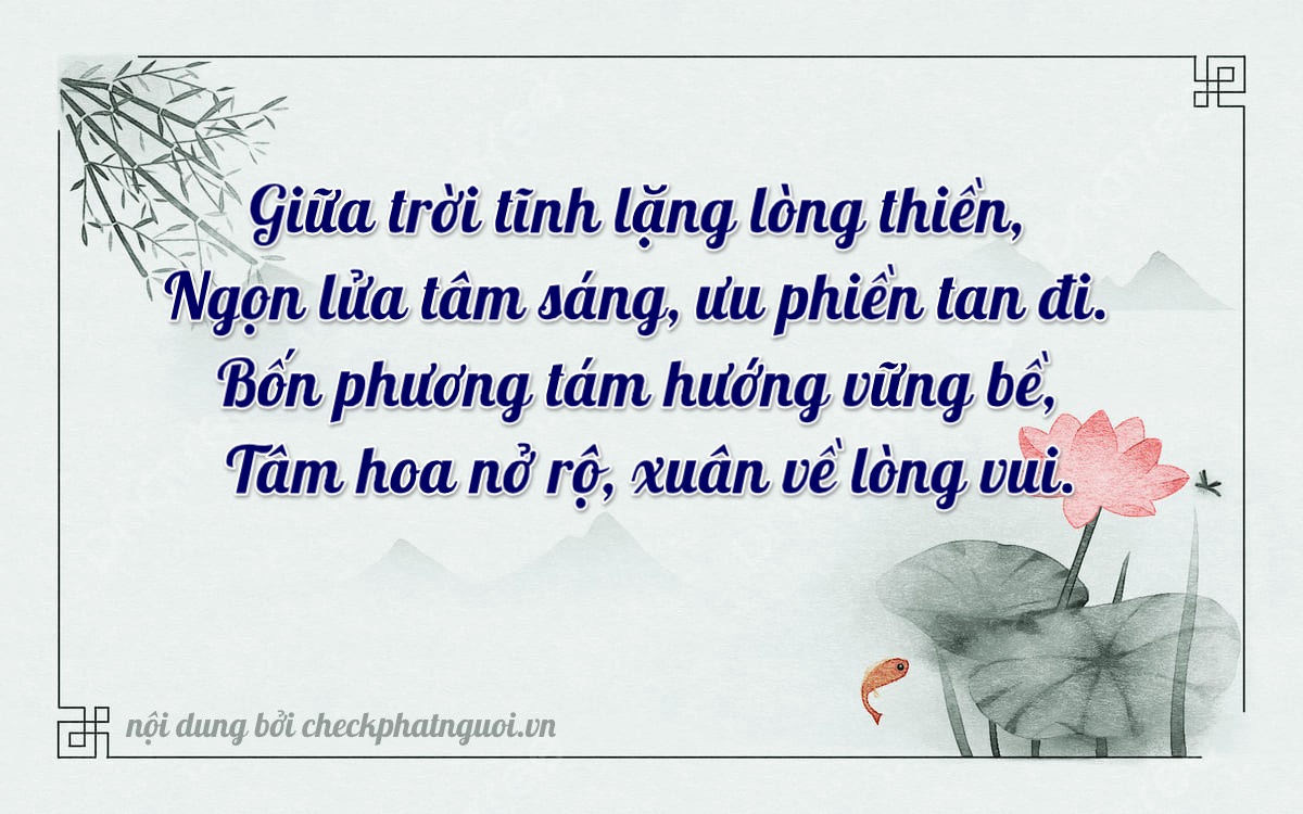 Bài thơ ý nghĩa cho <b>biển số 79AA-29946</b> tại website checkphatnguoi.vn