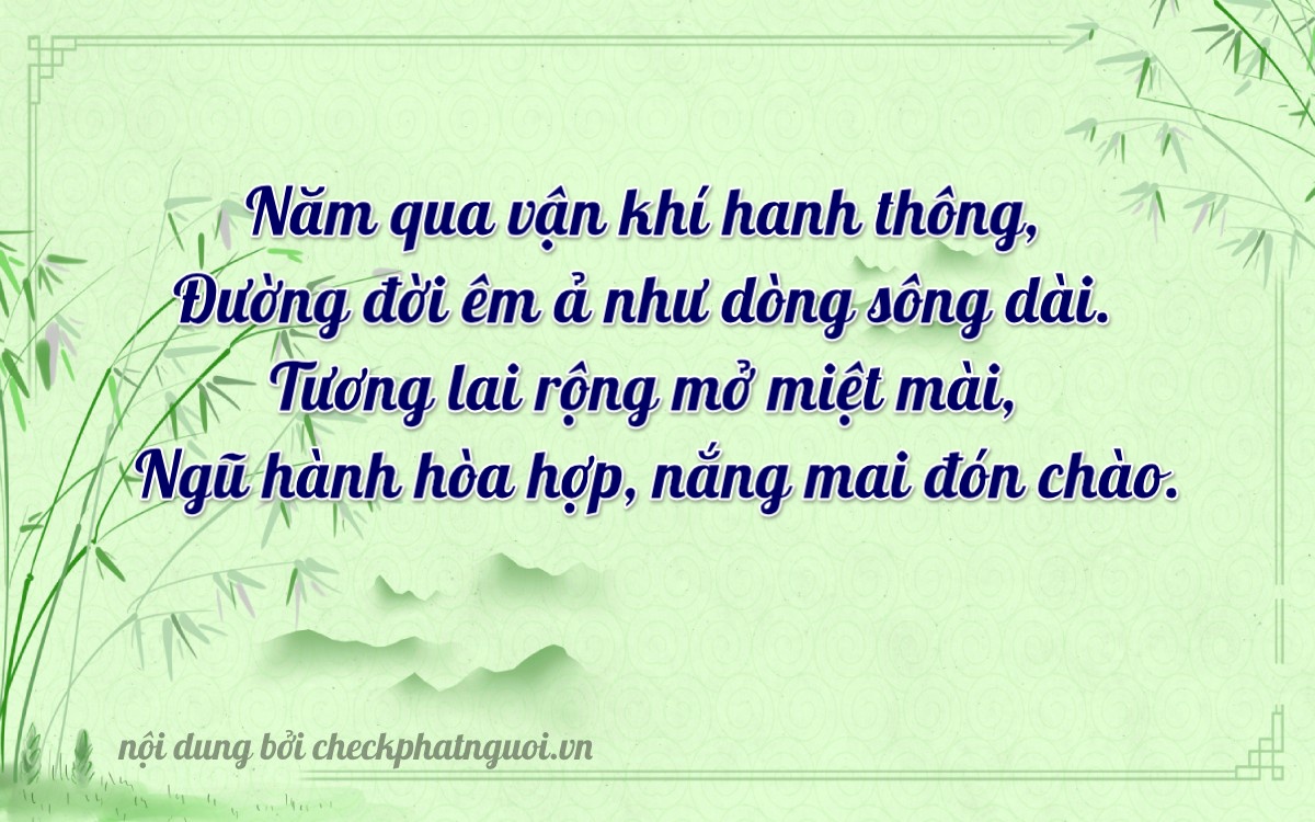 Bài thơ ý nghĩa cho <b>biển số 79K-15458</b> tại website checkphatnguoi.vn