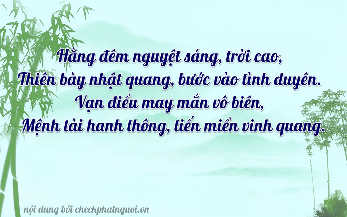 Bài thơ ý nghĩa cho <b>biển số 79N1-22725</b> tại website checkphatnguoi.vn