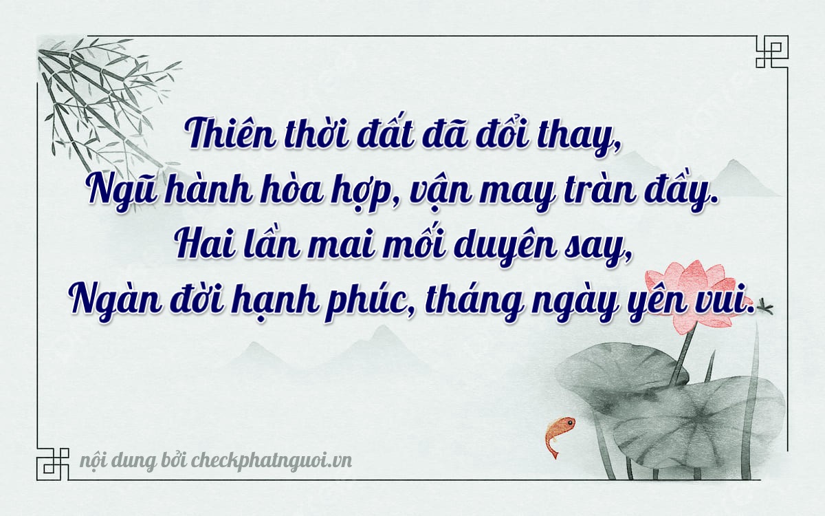 Bài thơ ý nghĩa cho <b>biển số 81A-09252</b> tại website checkphatnguoi.vn