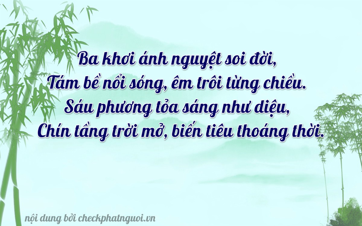 Bài thơ ý nghĩa cho <b>biển số 81A-36839</b> tại website checkphatnguoi.vn