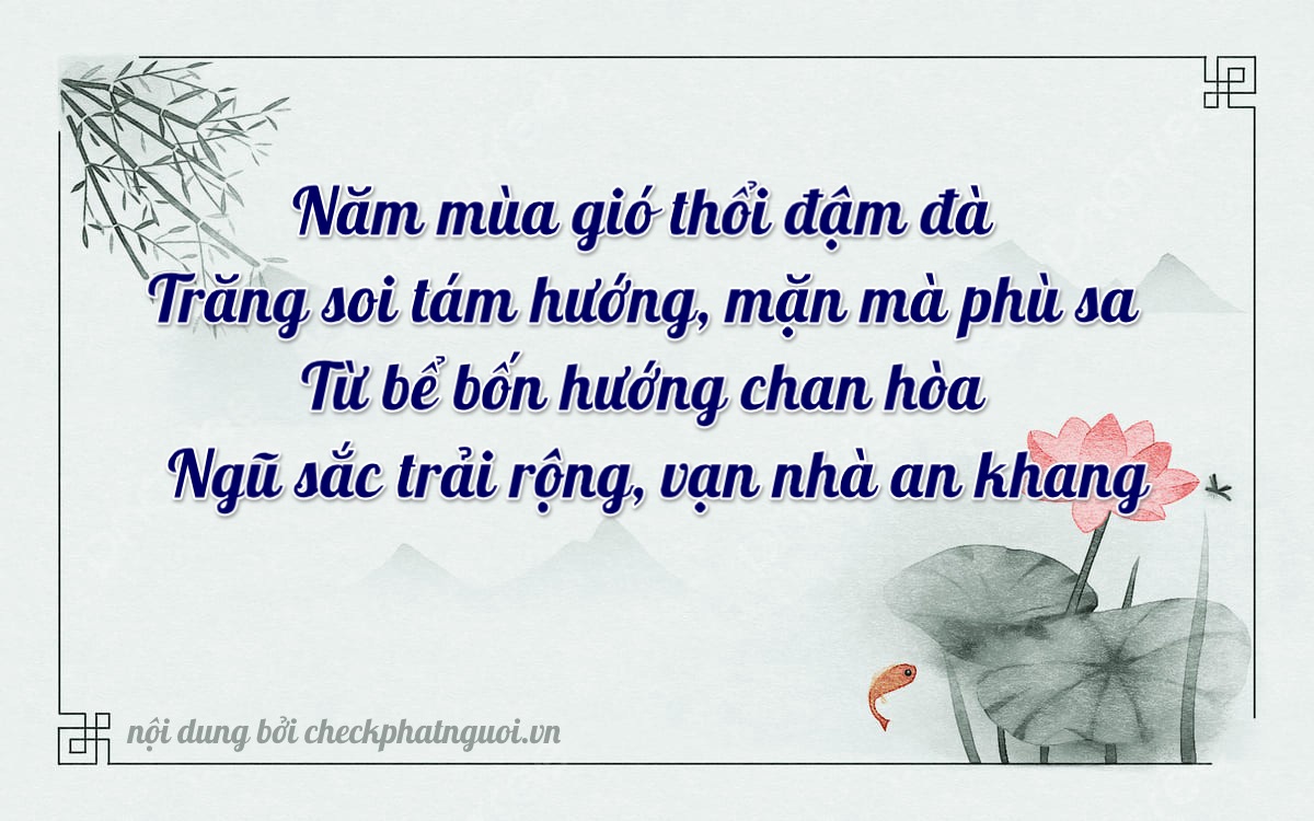 Bài thơ ý nghĩa cho <b>biển số 81AA-55824</b> tại website checkphatnguoi.vn