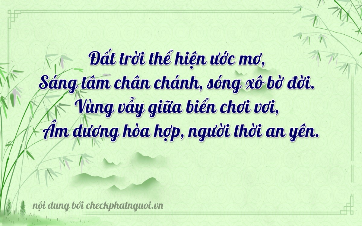 Bài thơ ý nghĩa cho <b>biển số 81AD-02379</b> tại website checkphatnguoi.vn