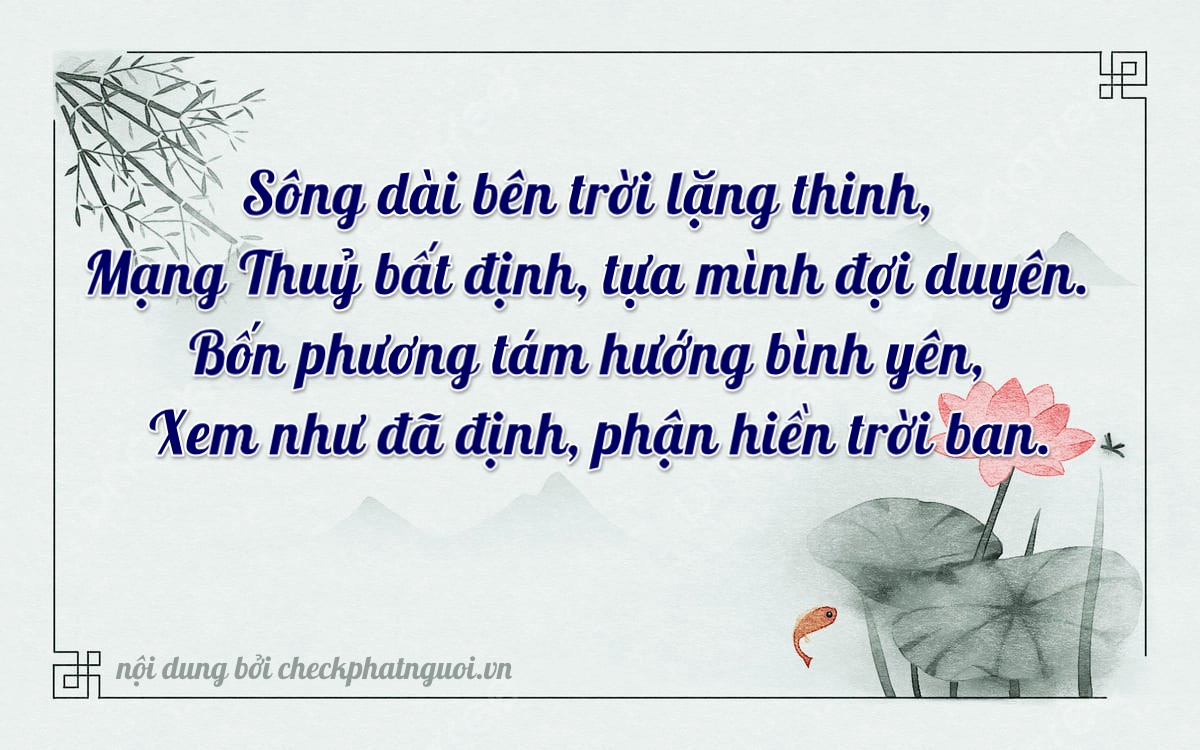 Bài thơ ý nghĩa cho <b>biển số 81AT-03412</b> tại website checkphatnguoi.vn
