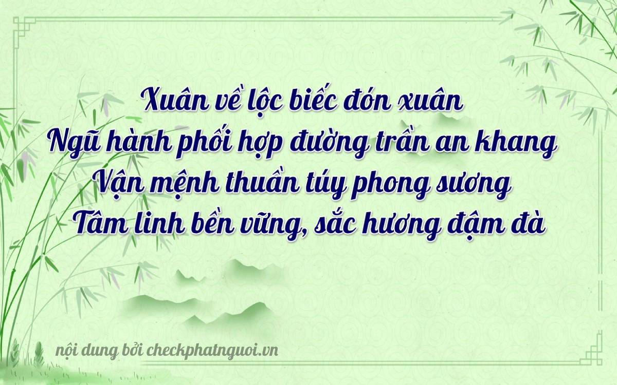 Bài thơ ý nghĩa cho <b>biển số 81B2-99870</b> tại website checkphatnguoi.vn