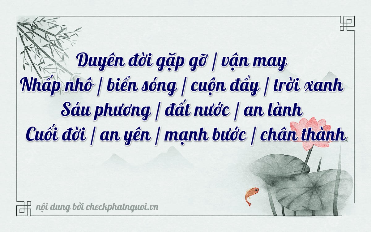 Bài thơ ý nghĩa cho <b>biển số 81B3-38166</b> tại website checkphatnguoi.vn