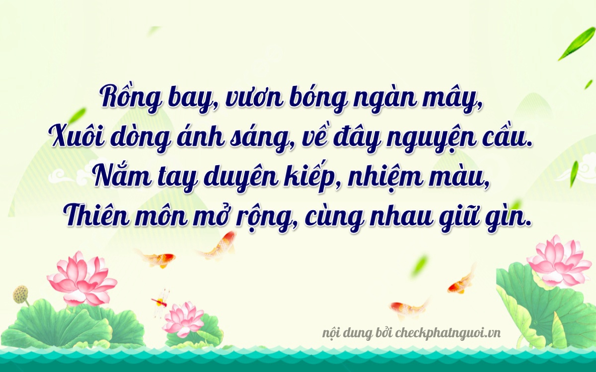 Bài thơ ý nghĩa cho <b>biển số 81C-22261</b> tại website checkphatnguoi.vn