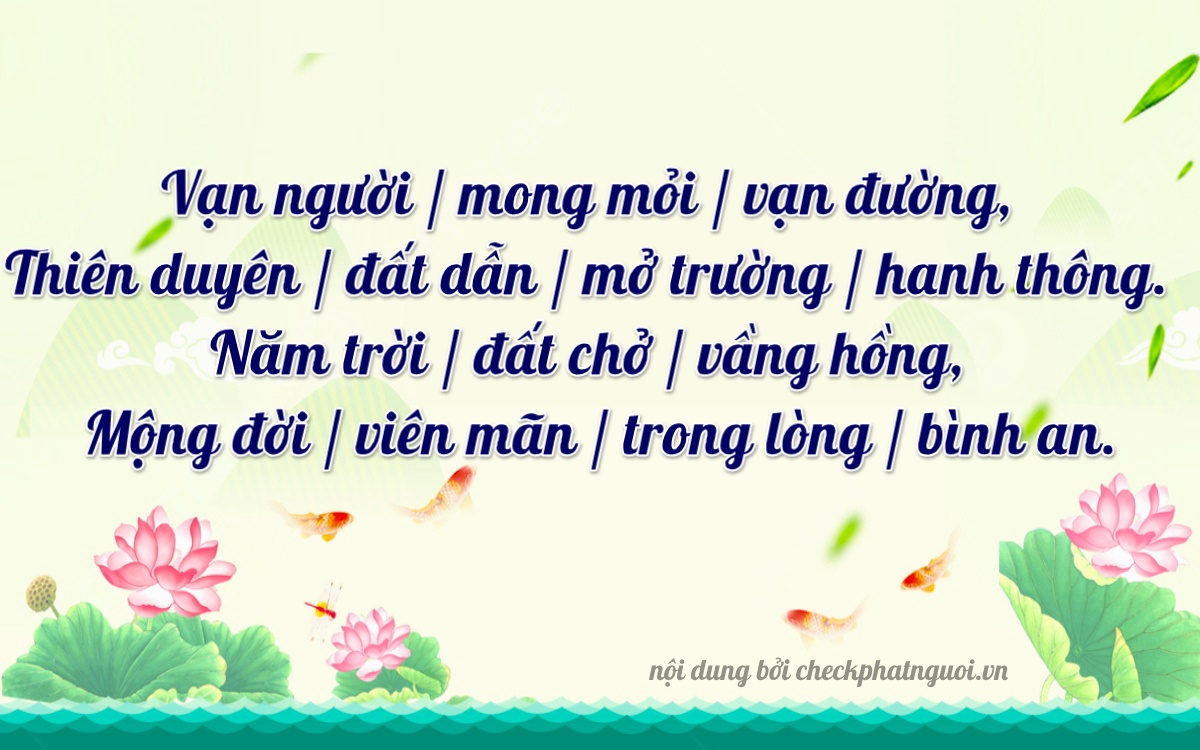 Bài thơ ý nghĩa cho <b>biển số 81C-26182</b> tại website checkphatnguoi.vn