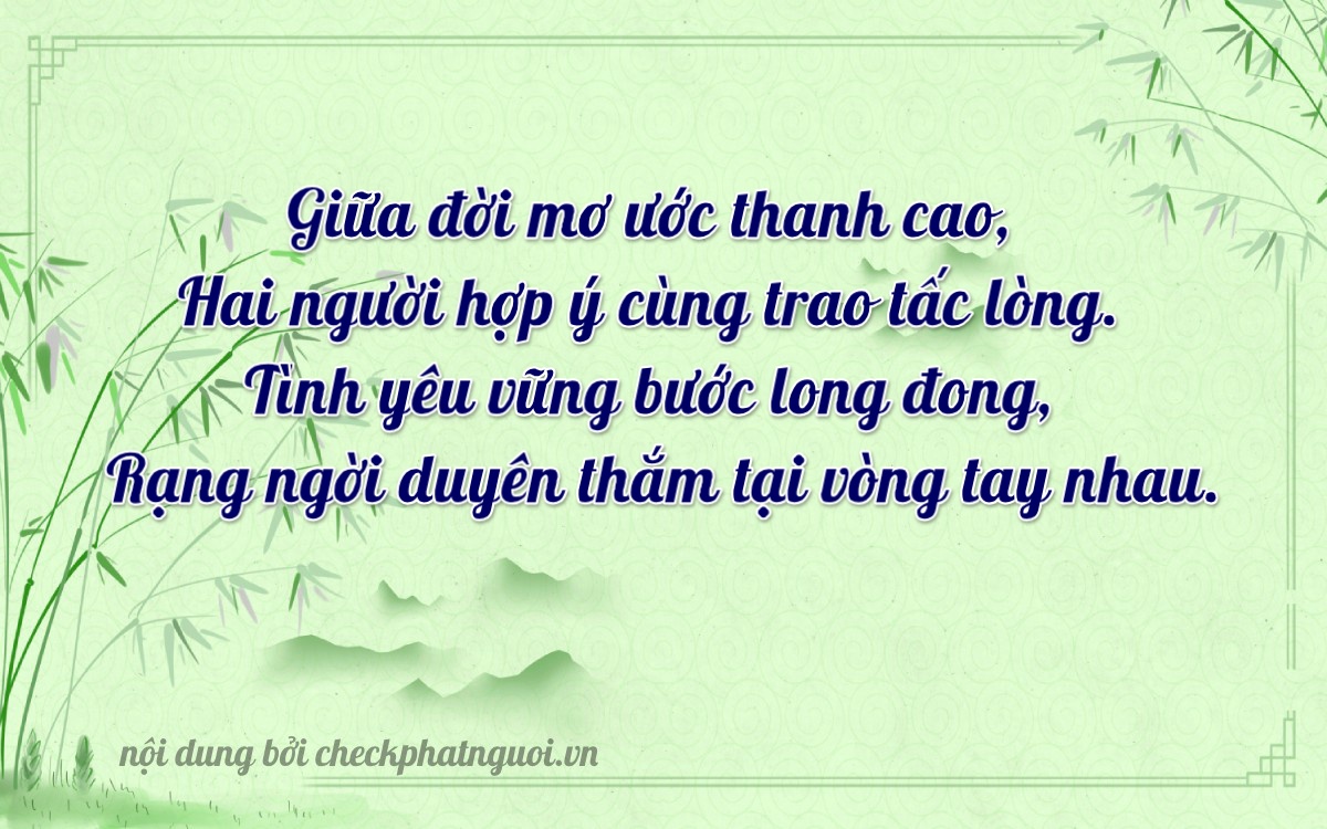 Bài thơ ý nghĩa cho <b>biển số 82A-00268</b> tại website checkphatnguoi.vn