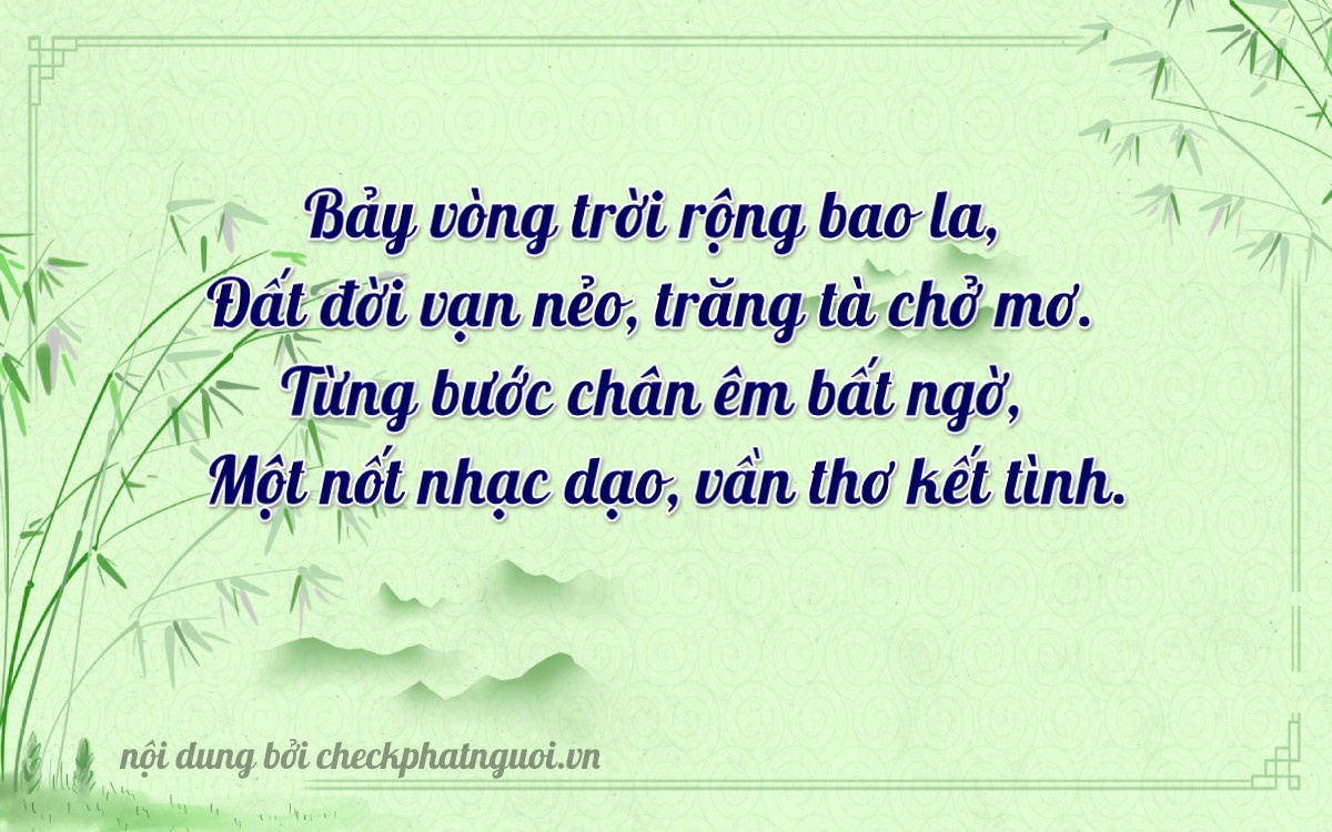 Bài thơ ý nghĩa cho <b>biển số 82A-07924</b> tại website checkphatnguoi.vn