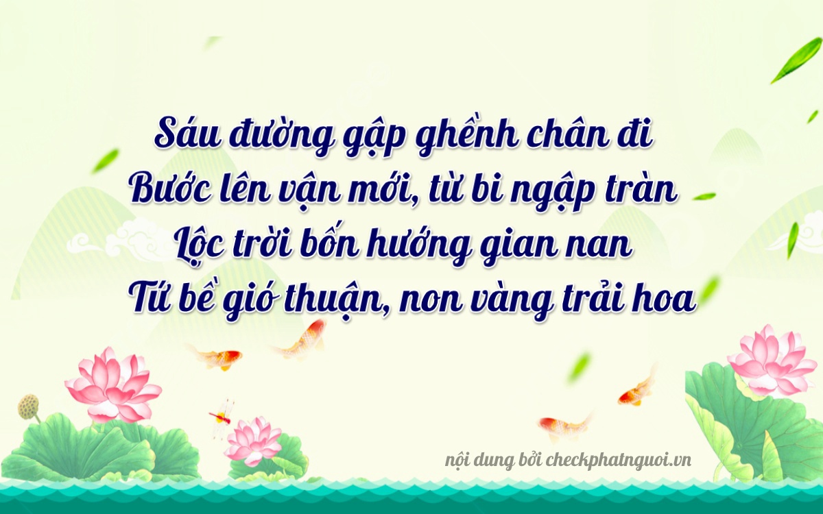 Bài thơ ý nghĩa cho <b>biển số 82A-14463</b> tại website checkphatnguoi.vn