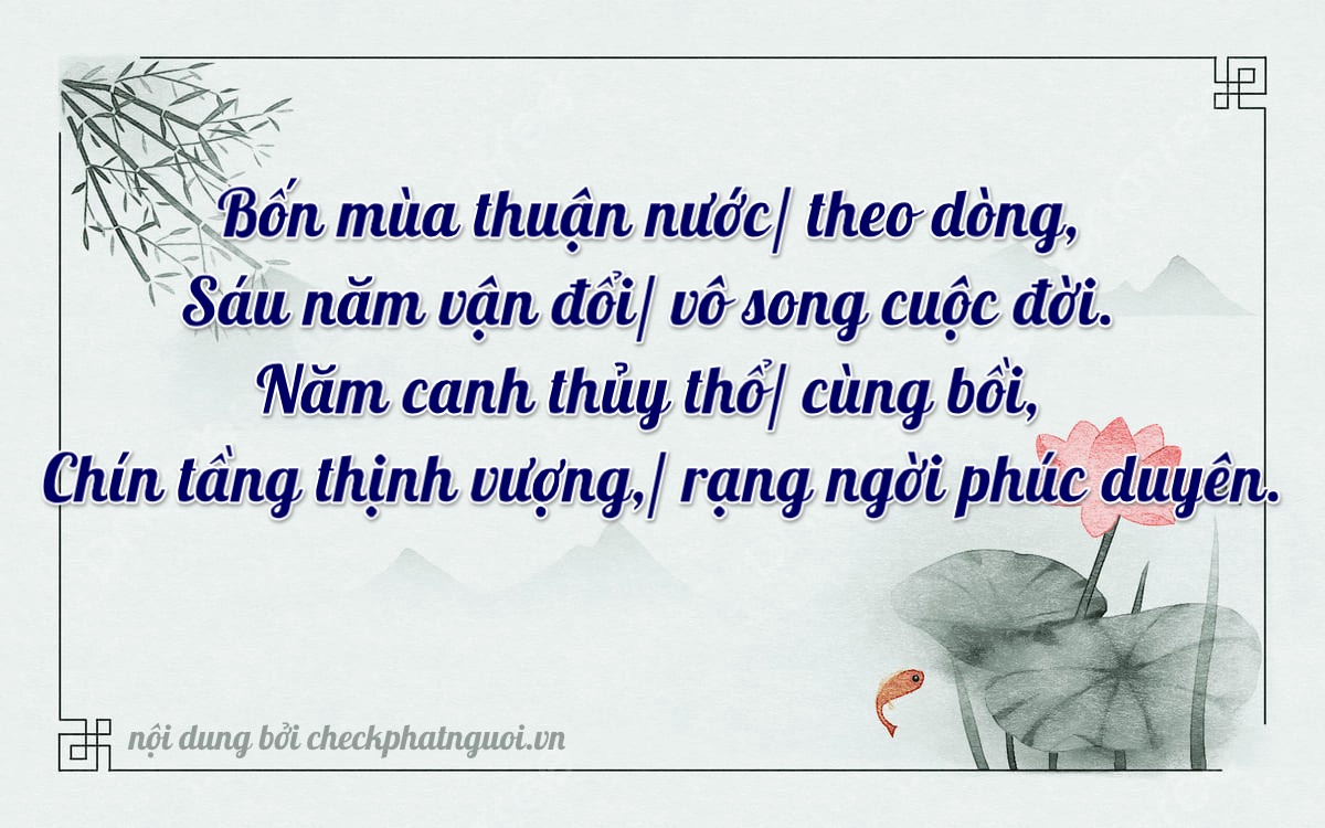 Bài thơ ý nghĩa cho <b>biển số 82A-14659</b> tại website checkphatnguoi.vn