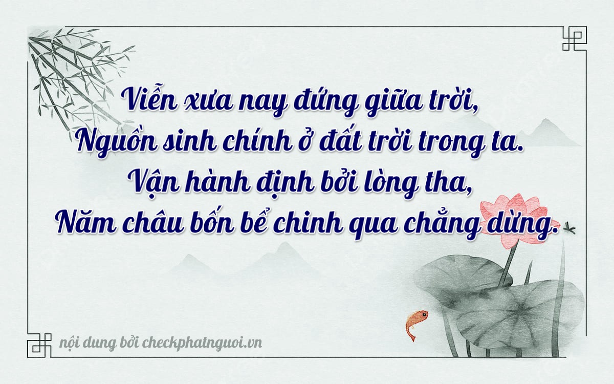 Bài thơ ý nghĩa cho <b>biển số 82A-15442</b> tại website checkphatnguoi.vn