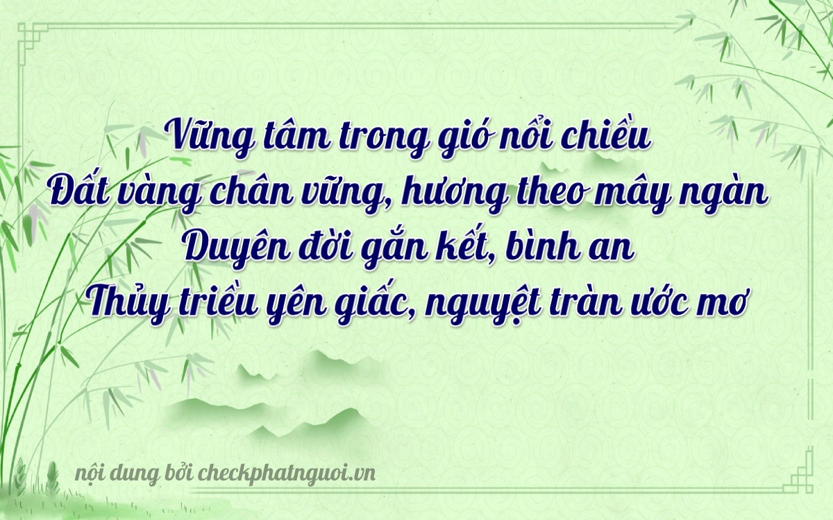 Bài thơ ý nghĩa cho <b>biển số 82A-15444</b> tại website checkphatnguoi.vn