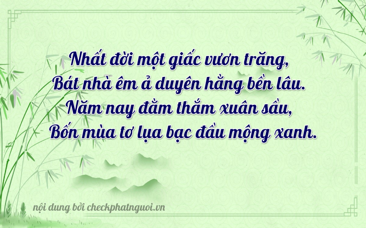 Bài thơ ý nghĩa cho <b>biển số 82AA-18574</b> tại website checkphatnguoi.vn