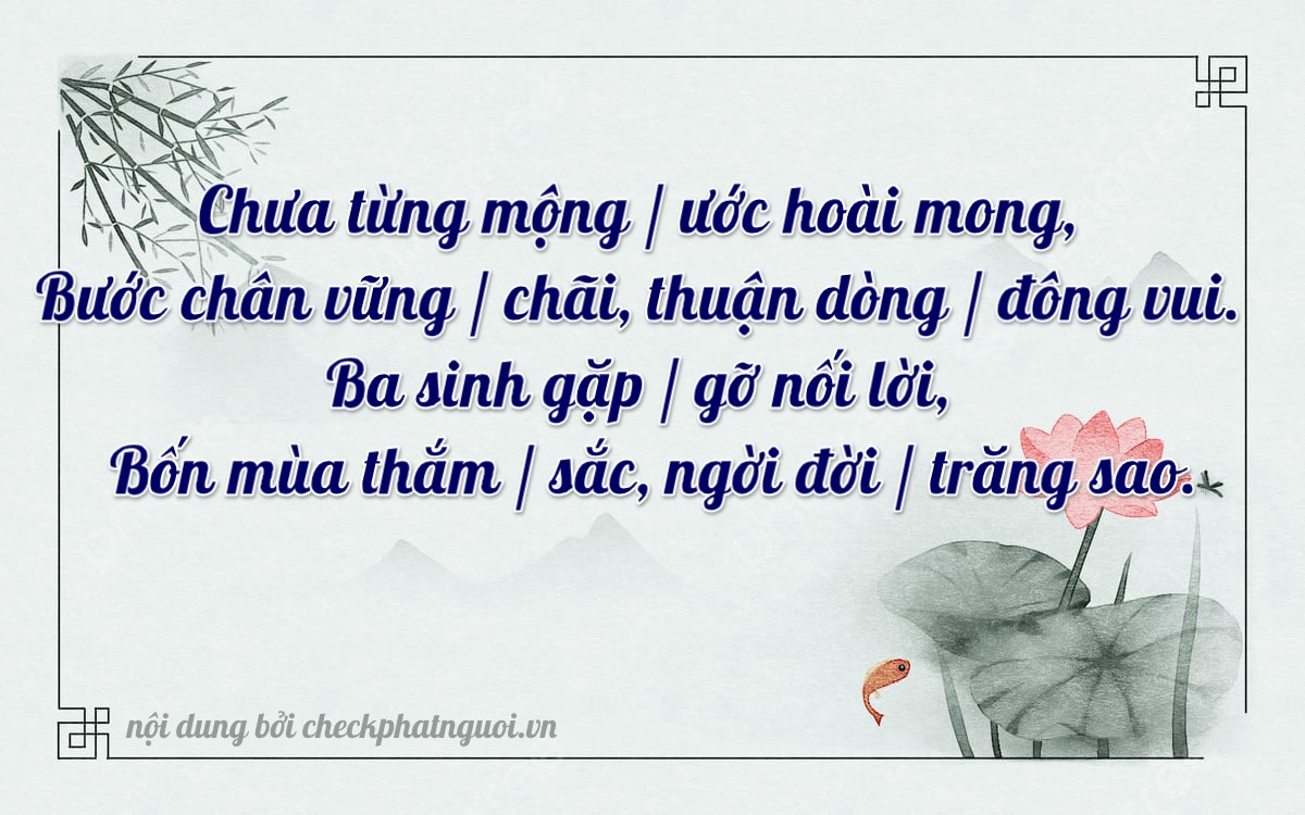 Bài thơ ý nghĩa cho <b>biển số 82AA-23304</b> tại website checkphatnguoi.vn