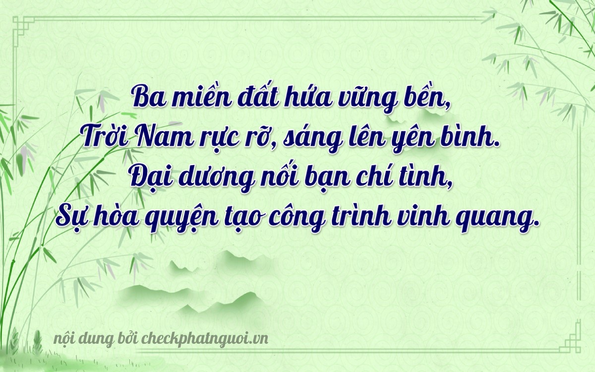 Bài thơ ý nghĩa cho <b>biển số 82B1-38638</b> tại website checkphatnguoi.vn