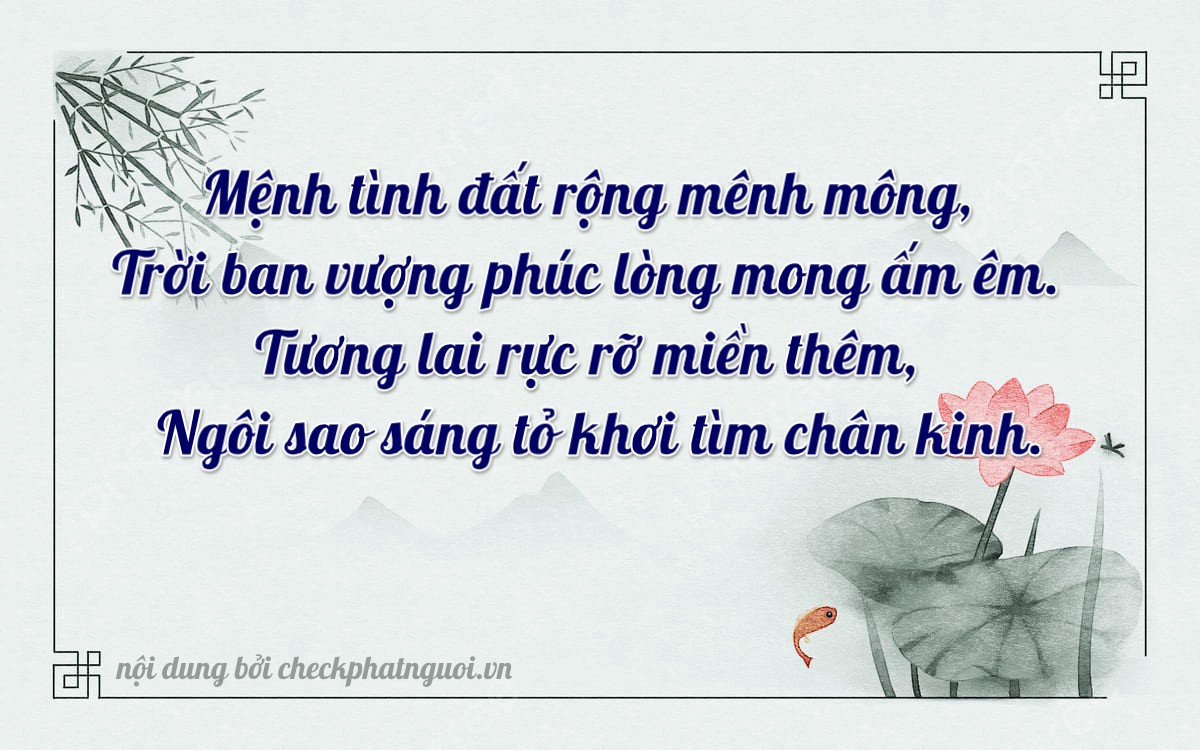 Bài thơ ý nghĩa cho <b>biển số 82B1-87483</b> tại website checkphatnguoi.vn