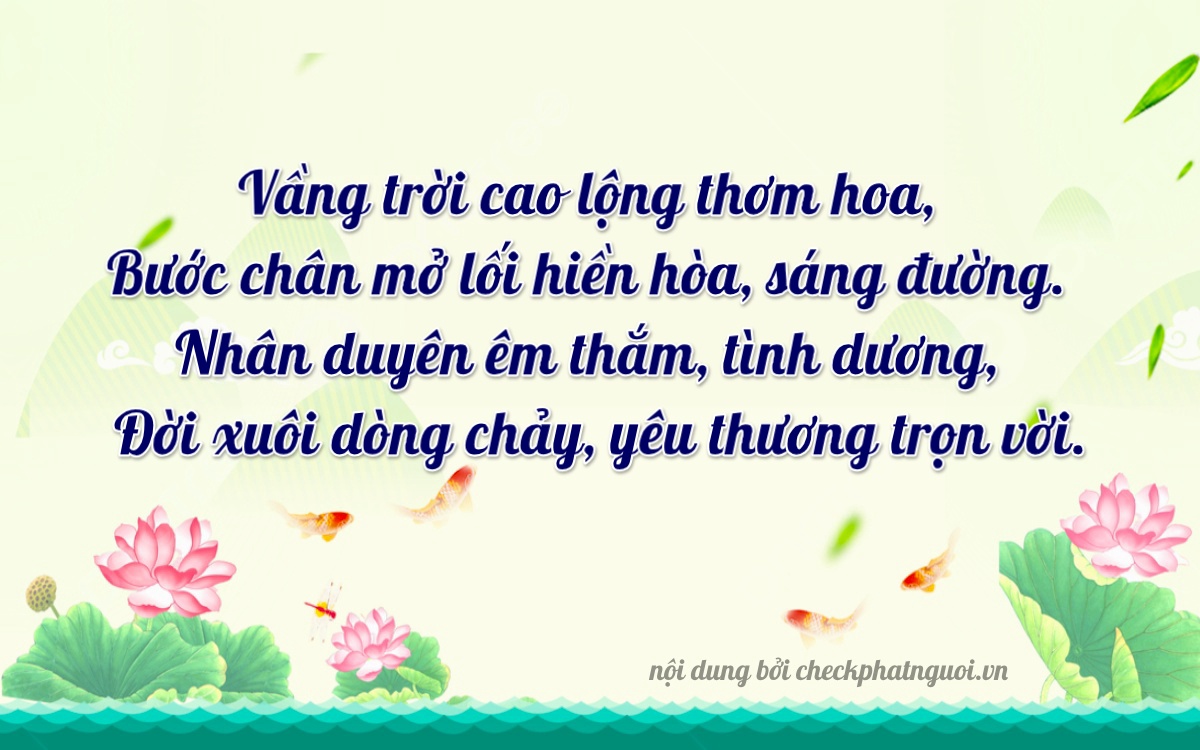 Bài thơ ý nghĩa cho <b>biển số 82B2-04247</b> tại website checkphatnguoi.vn