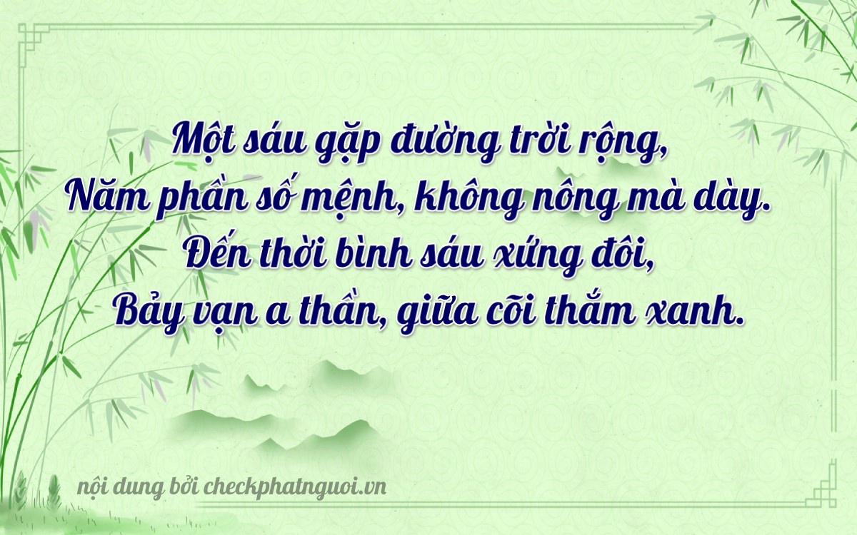 Bài thơ ý nghĩa cho <b>biển số 82B2-16576</b> tại website checkphatnguoi.vn