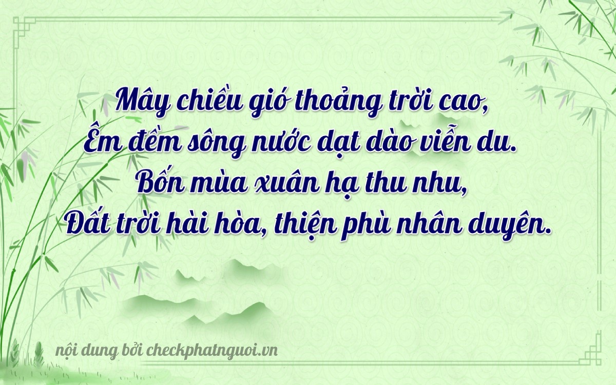 Bài thơ ý nghĩa cho <b>biển số 82L-8417</b> tại website checkphatnguoi.vn