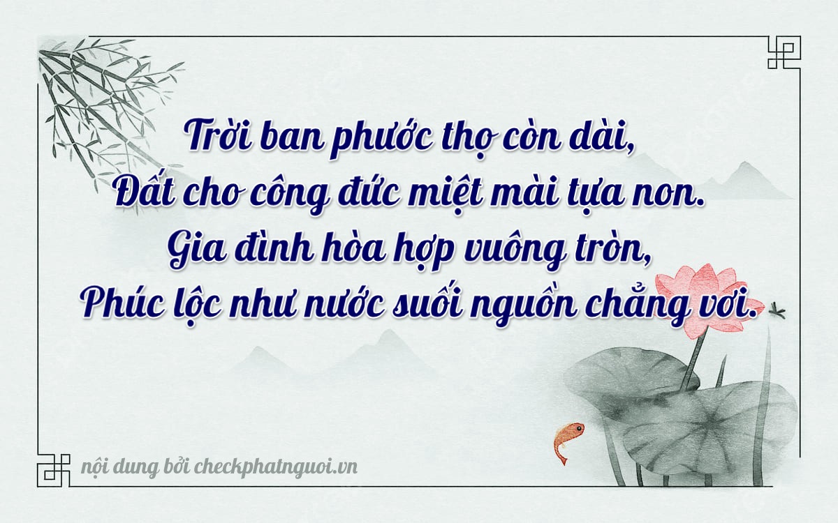 Bài thơ ý nghĩa cho <b>biển số 83C-08898</b> tại website checkphatnguoi.vn