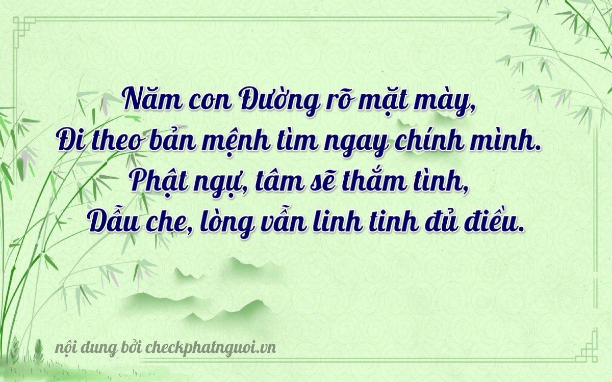 Bài thơ ý nghĩa cho <b>biển số 83D1-05996</b> tại website checkphatnguoi.vn