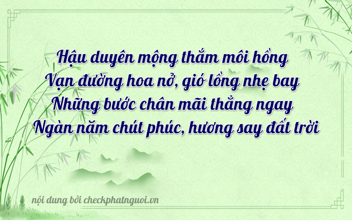 Bài thơ ý nghĩa cho <b>biển số 83PT-50150</b> tại website checkphatnguoi.vn