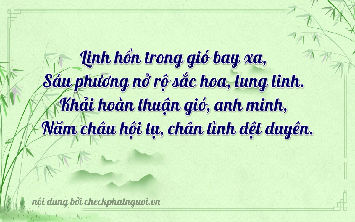 Bài thơ ý nghĩa cho <b>biển số 83XL-10753</b> tại website checkphatnguoi.vn