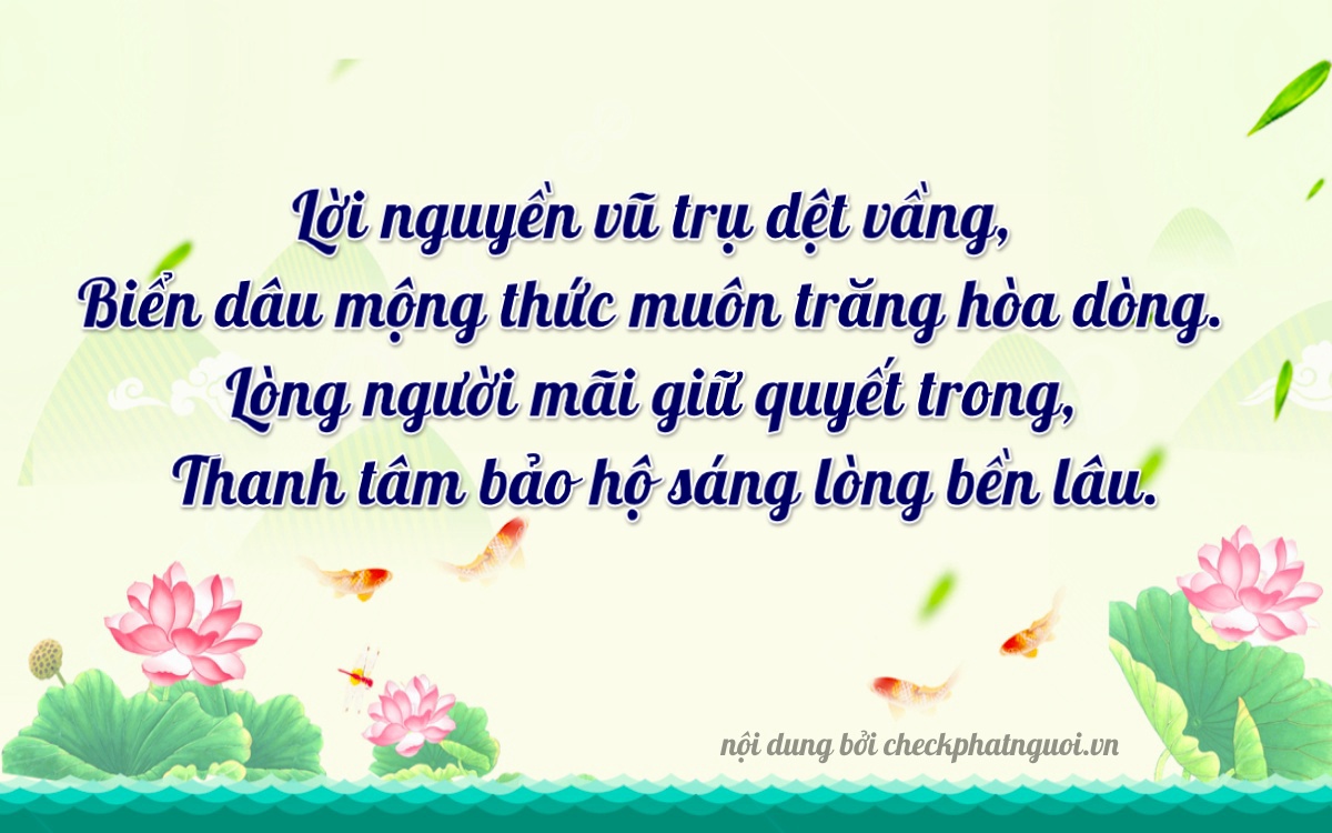 Bài thơ ý nghĩa cho <b>biển số 84F1-17508</b> tại website checkphatnguoi.vn