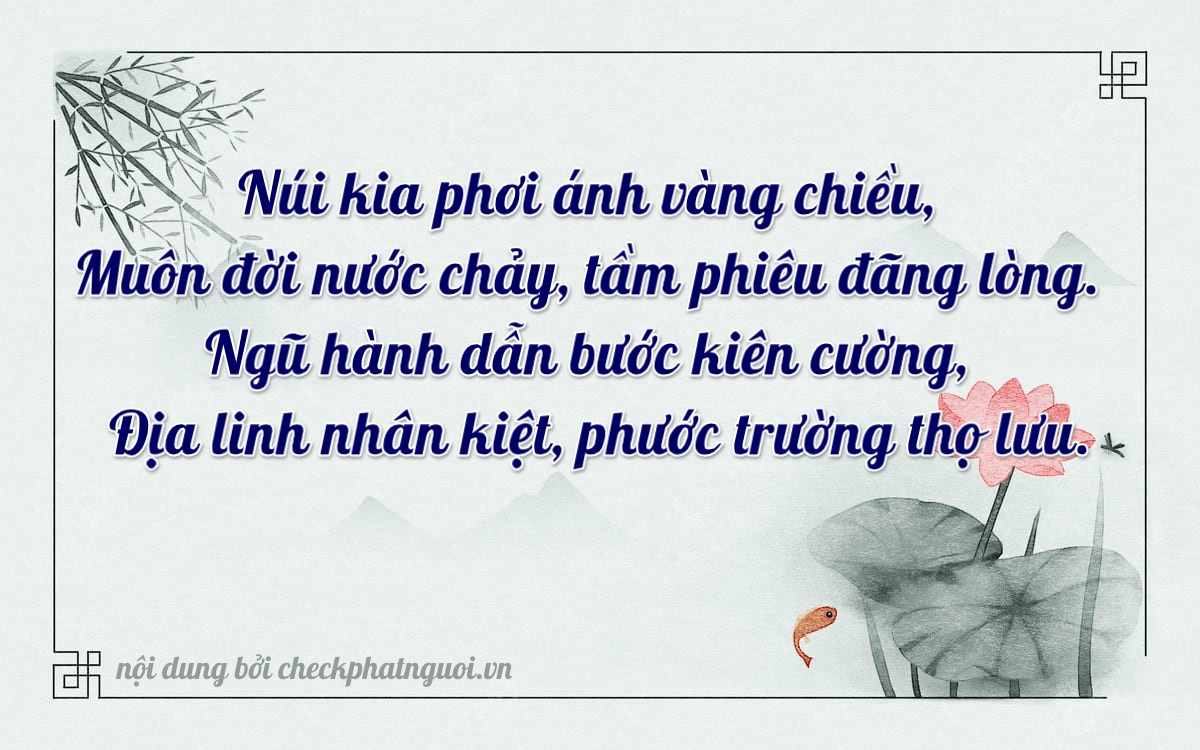 Bài thơ ý nghĩa cho <b>biển số 84L1-02456</b> tại website checkphatnguoi.vn